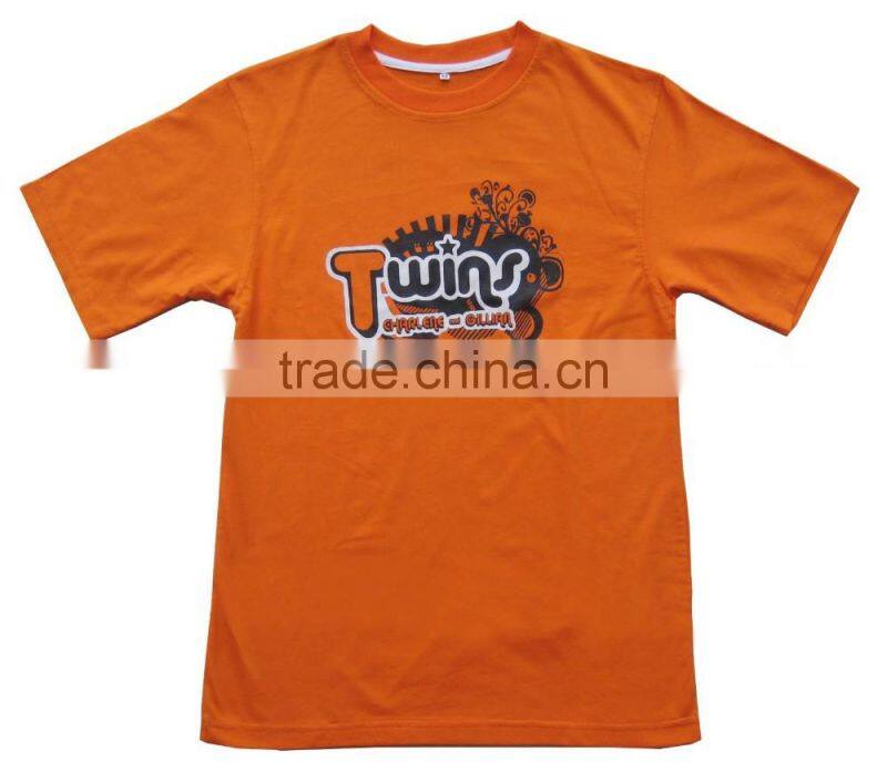 Orange children play tee shirt clothing gift