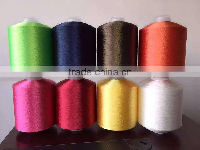 Anti-Pilling Ring Spun Dyed Polyester Filament Yarn For Fishing Nets