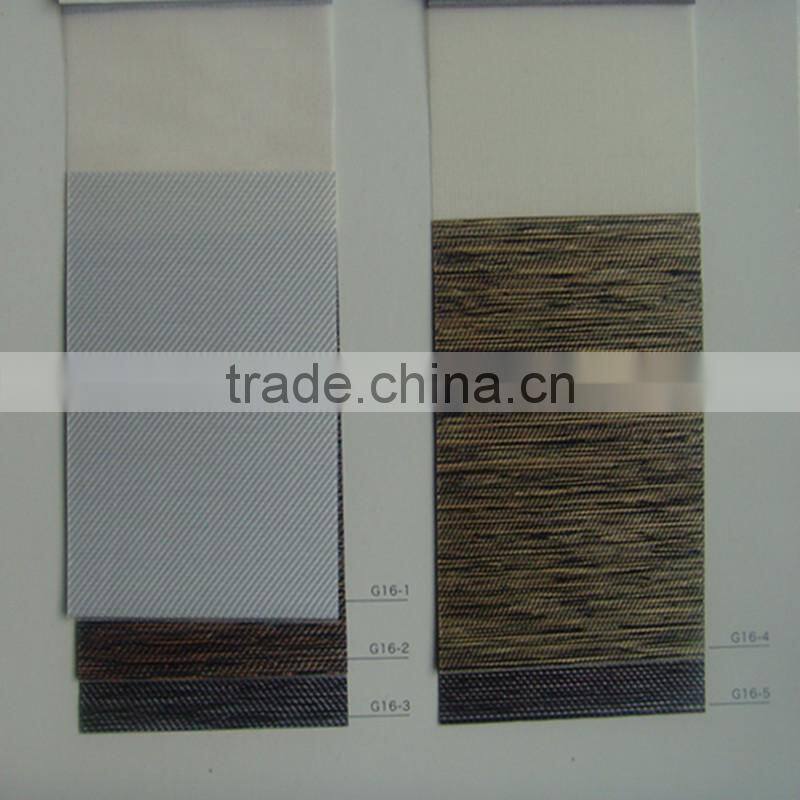 zebra blind fabric sun shade material in high quality windows