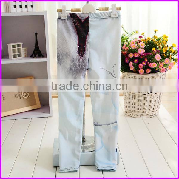 2015 spring kids leggings wholesale children cartoon print leggings