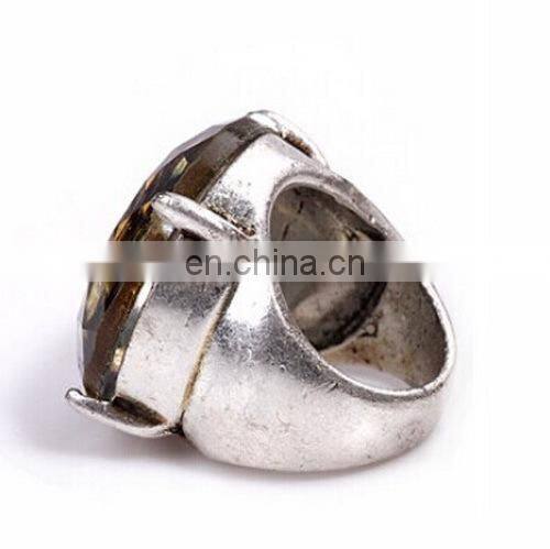 Fashion New High Quality Delicate Colorful Abalone Shell Women's Alloy Finger Ring