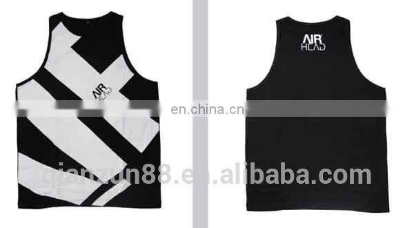 Wholesale Plain 95% Cotton 5% Spandex Tank Top