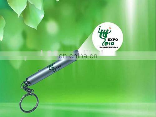 new items projector keychain led flashlight torch