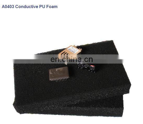 A0403 Antistatic ESD Black Conductive PU Foam ( Conductive Foam, Packaged Foam,PU/PE/EVA foam)