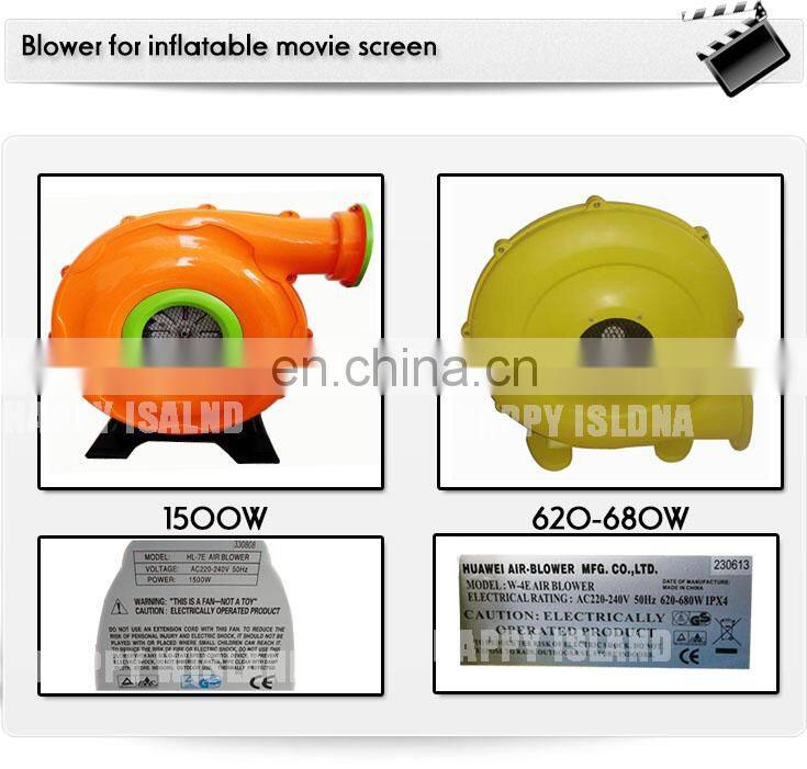 HI 2016 0.55 mm PVC high quality hot sale inflatable outdoor mickey movie screen for advertising
