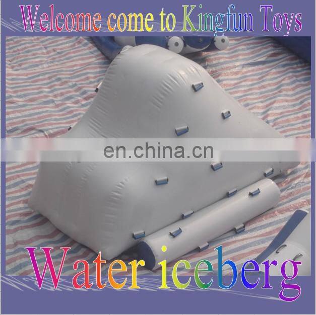 Floating Inflatable rock climbing wall