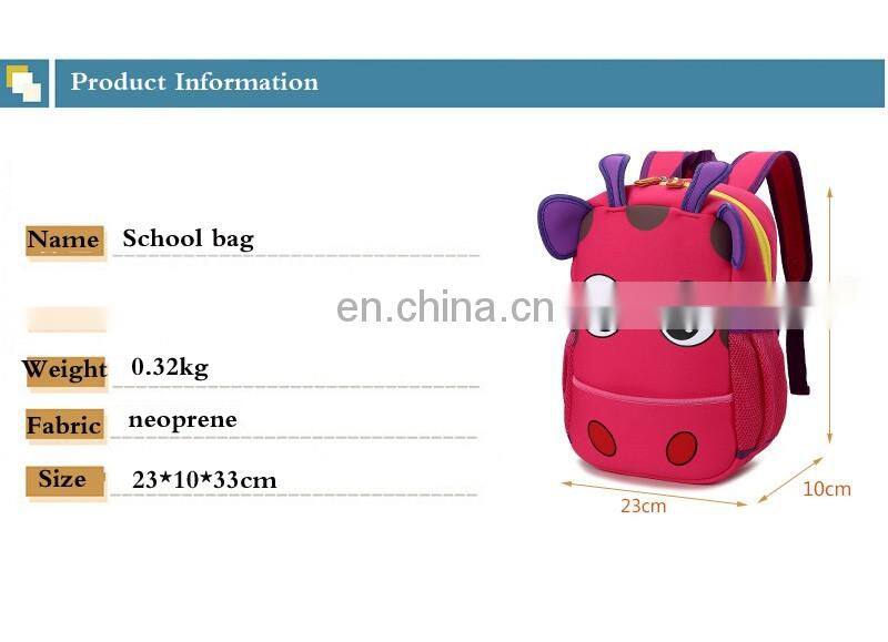 Colorful waterproof children trolly bag