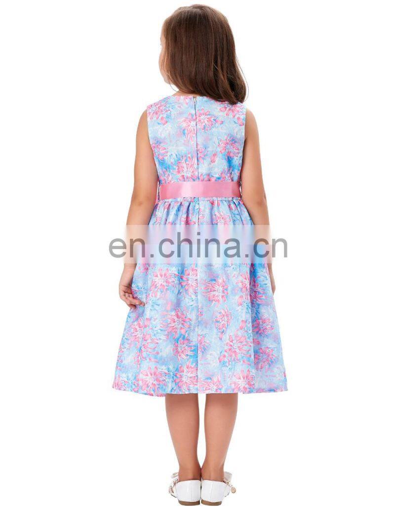 Grace Karin Children Kids Sleeveless Round Neck Birthday Party Dress 2 Year Old Grl Dress CL008997-2