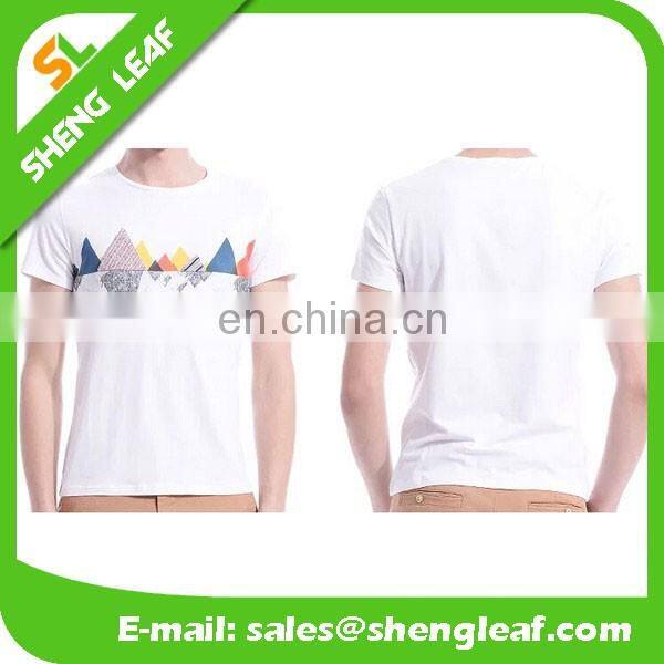 2016 popular design of custom printed t-shirt