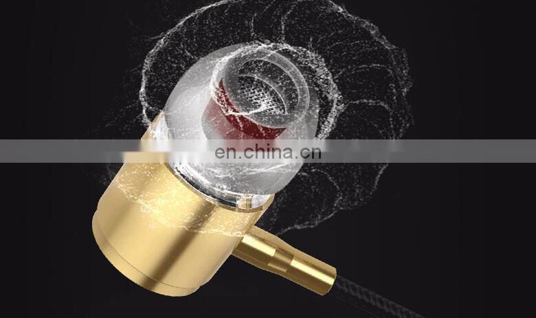 HIFI Noise canceling Metal Mobile earphone for samsung