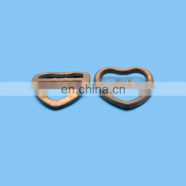 2015 custom Love Heart Buckle for shoes and luggage