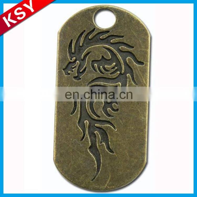 2017 new type custom wholesale cheap metal leather garment labels for handbags