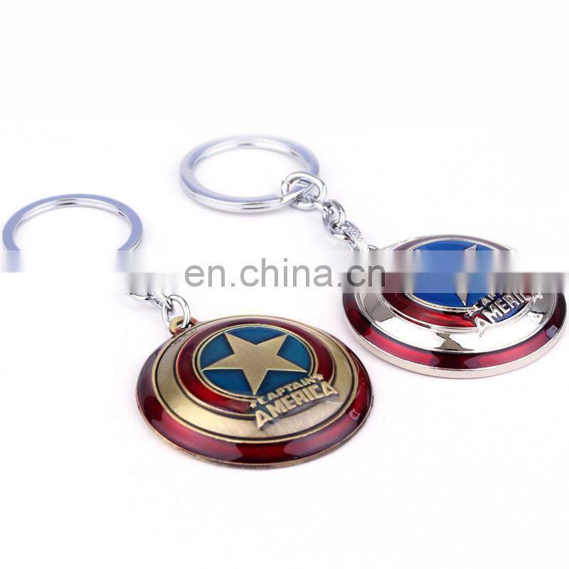 2017 new arrive fashion supermanbatman war keychain, the avenges metal keychain