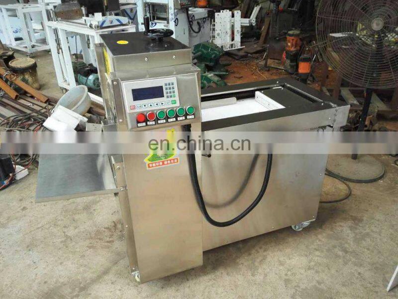 Frozen Beef Roll Slices Cutting Machine for sale