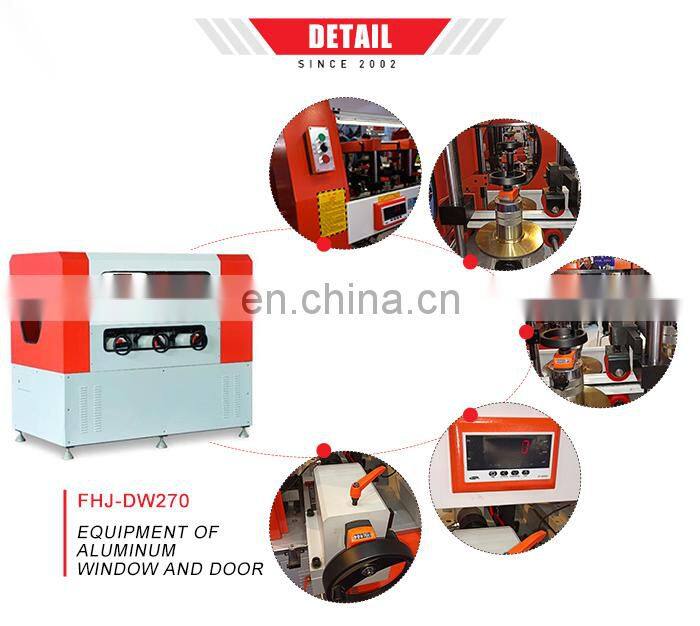 Custom aluminium thermal break door window machinery