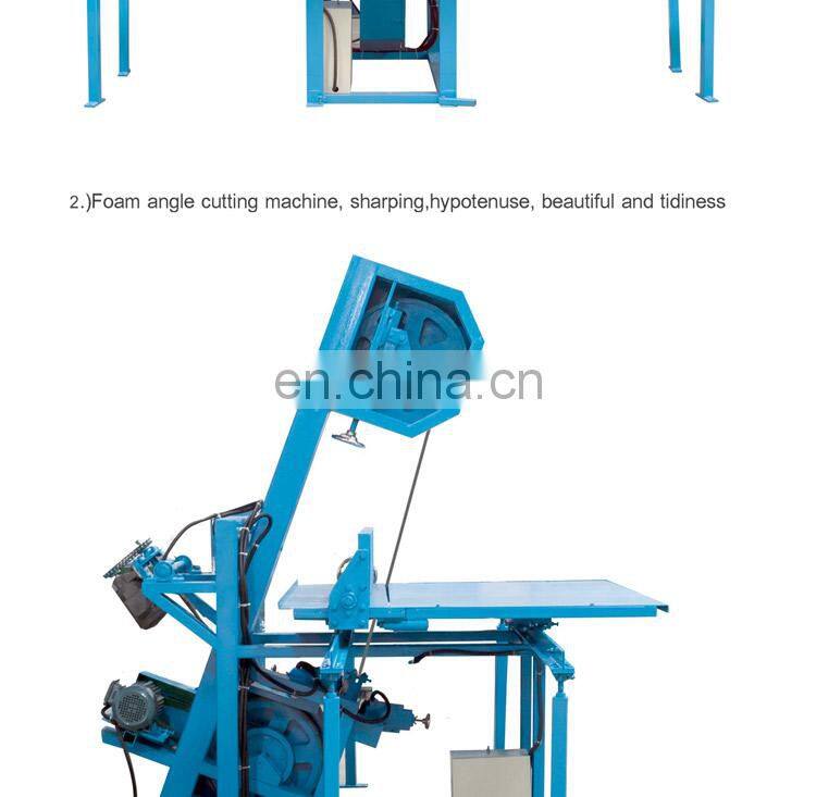 1 year Warranty sponge foam angle cutting machine