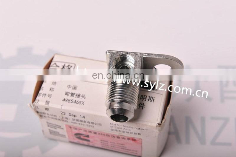 Original Motor ISM QSM M11 spare part Tube Connector Elbow 4985465 3401236