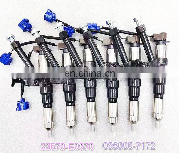 DENSO Common rail diesel injector 095000-7172 for HINO P11C 23670-E0370