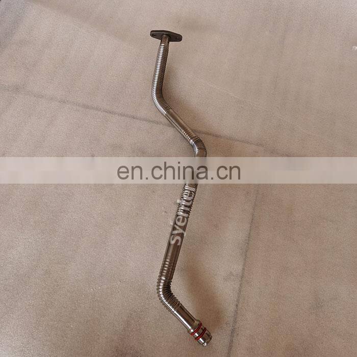 Truck Turbocharger Oil Drain Connection 3975076 3975077 for Diesel Engine QSB6.7L