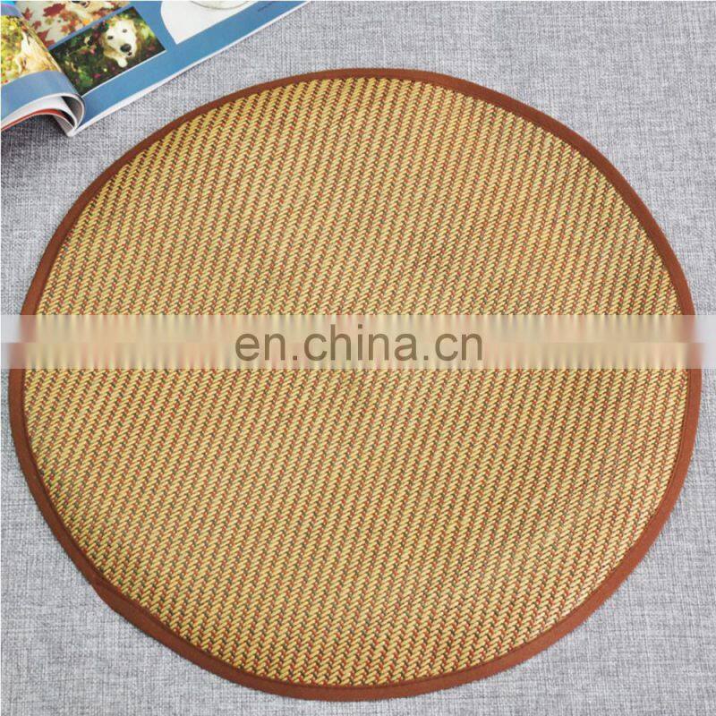 Round Shape Summer Eco-Friendly Re-useable Self-cooling Dog Cooling Car Pet Sofa Mat