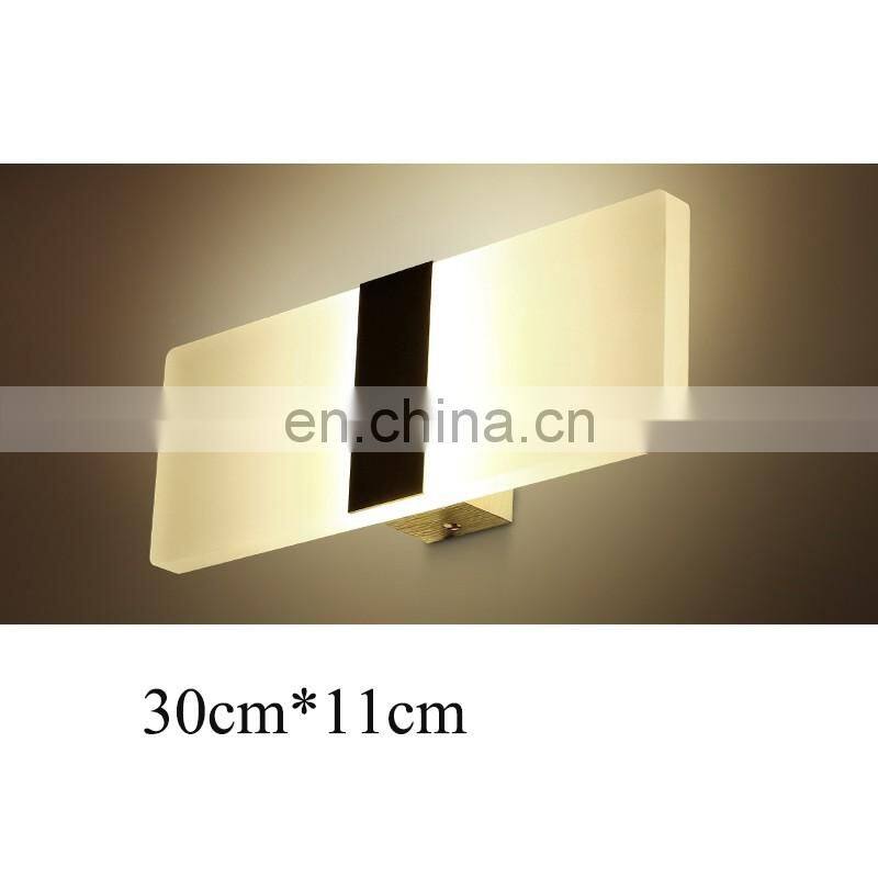 Innovative wall lamp led modern bedside lamp living room Nordic bedroom balcony simple corridor staircase aisle wall lamp
