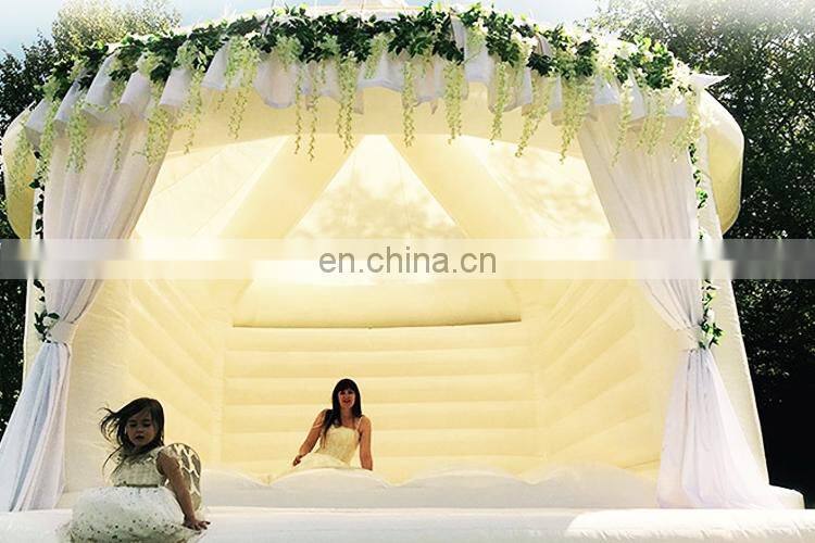 Wedding Decoration Photo Time Commercial Inflatable White Castle Bouncy Castles Bouncer Bouncing Bounce House For Sale