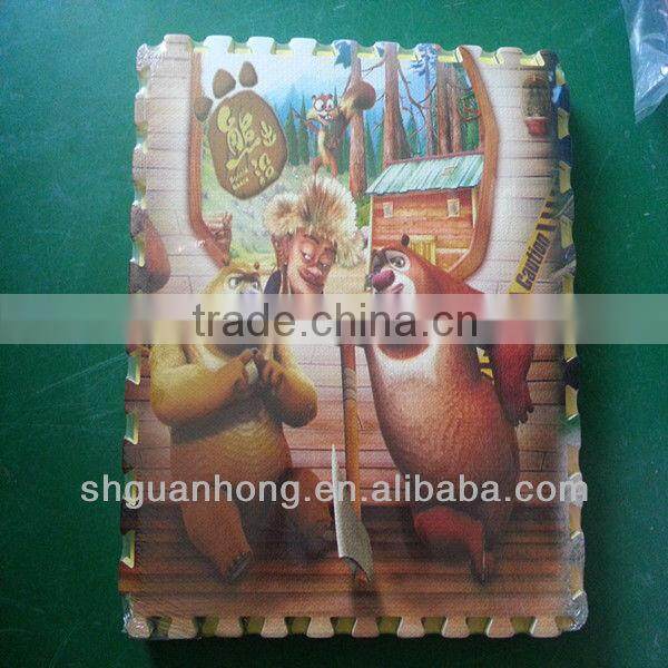 Foam Puzzle Play Mat For children/environmental eva play floor puzzle/comfortable foam jigsaw puzzle