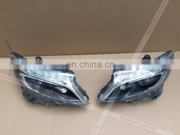 V class w447 body kit fit for V250 V260L to EUROCAR style with front bumper grille rear bumper 2016 2017 2018 year