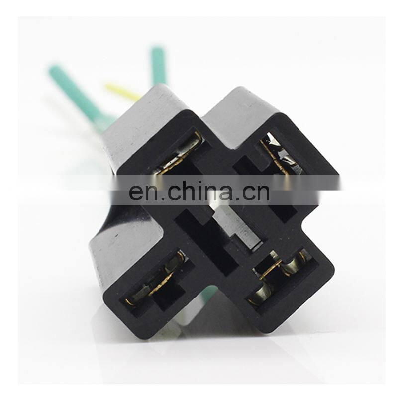 JD1912 Car relay 12Volt 40A Auto Automotive Relay Socket 4Pin 5Pin Relay & Wires