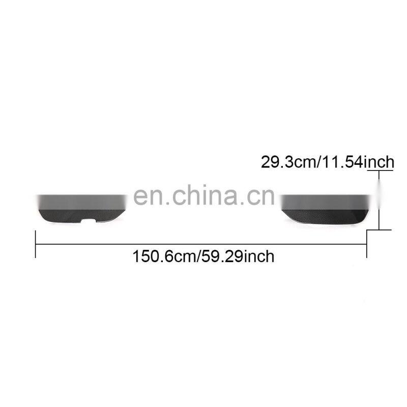 Modify Luxury G20 Carbon Fiber Car Rear Bumper Lip Spoiler for BMW 3Series G28 M-SPORT 2020