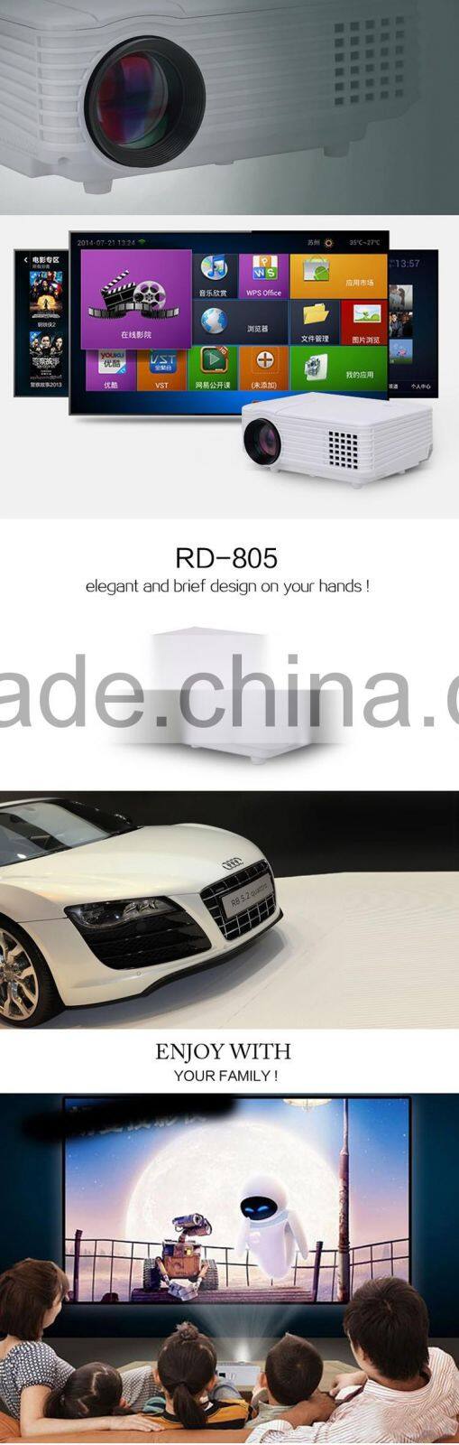 Digital LED Projector HD Home cinema