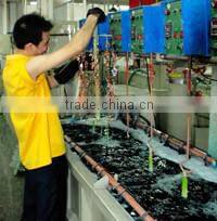 Heat--shaped diamond with various colors Metal Lady Button Factory Wholesale