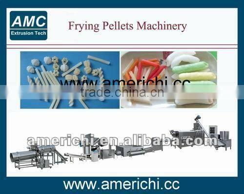 Pellets frying food machine