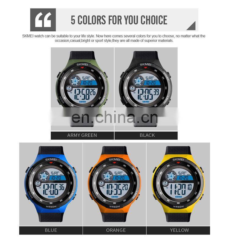 Hot sale skmei 1465 relogio masculino wristwatches 5atm waterproof sports watch