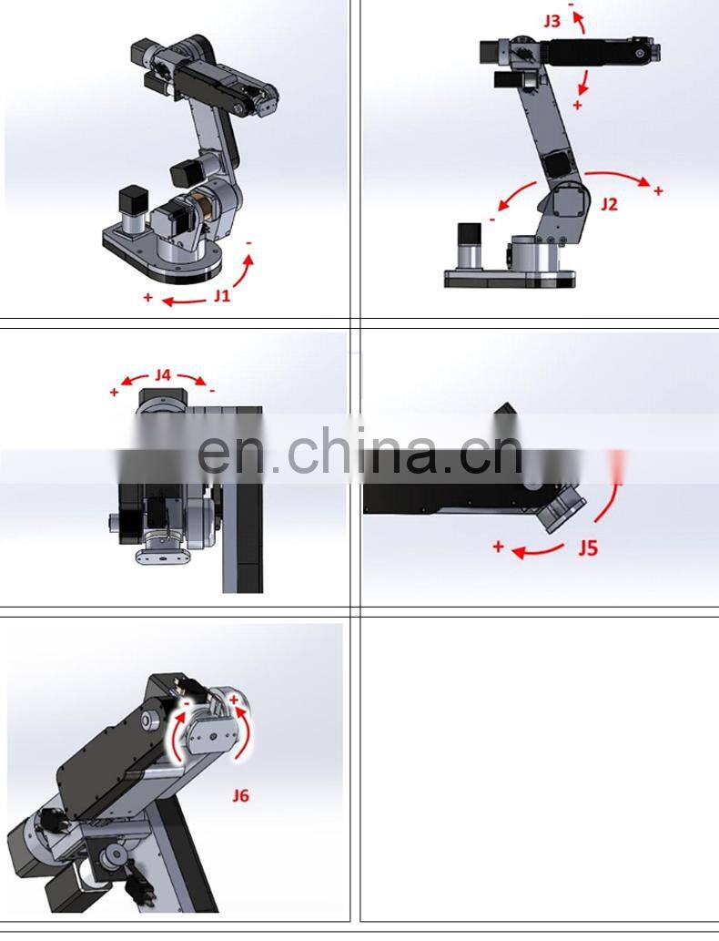 TZT-AR3 Robotic Arm 6 Axis Industrial Robot Mechanical Arm Secondary Development Programmable Arm Frame