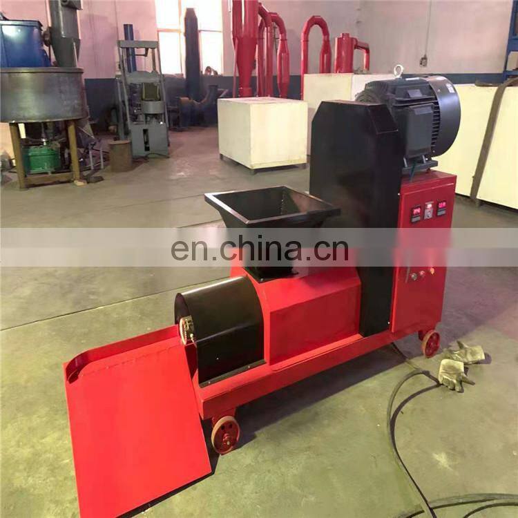 Sawdust Wheat Straw Log Fuel Briquettes Making Machine Production Line