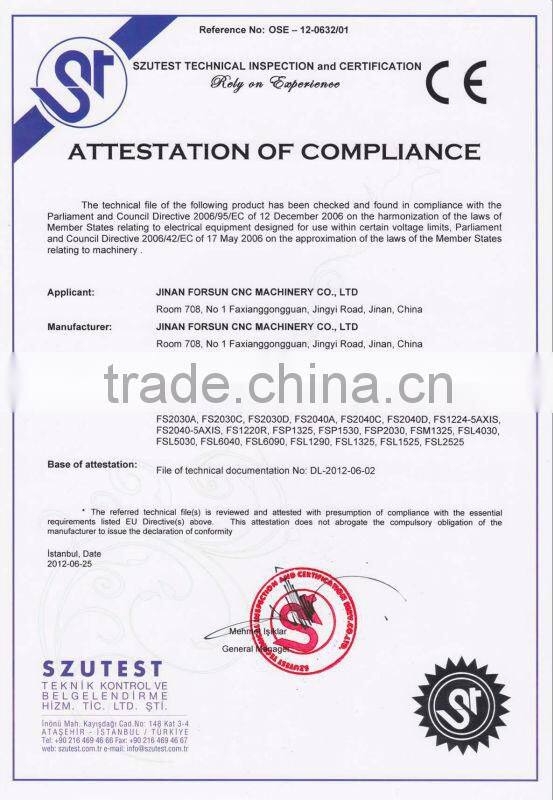 Made in China 3 axis cnc engraving machine for wood