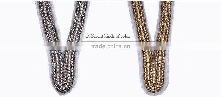 Newest dress collar lace collar neck designs