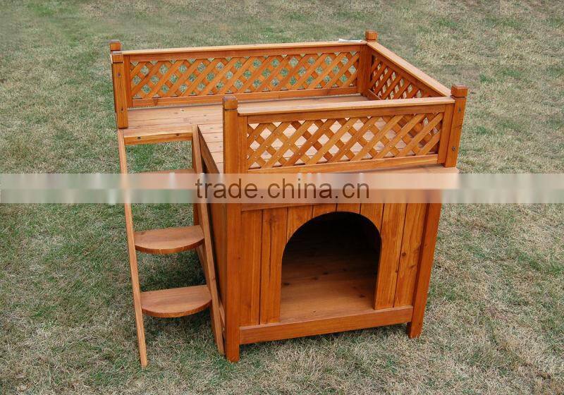 artificial wooden doghouse / kennel
