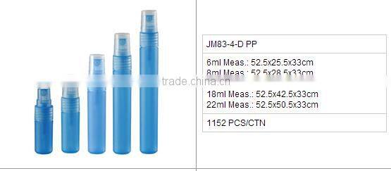 5ml promotional plastic spray perfume bottle in stock