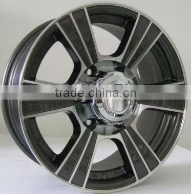 light truck alloy wheels 4x4 wheels 16 inch rim polishing machine 6 holes rims fit for prado wheel chrome rims for trucks jeep