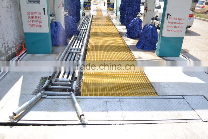 Tunnel Car Wash Equipment 9Brushes PE-T9 40000USD