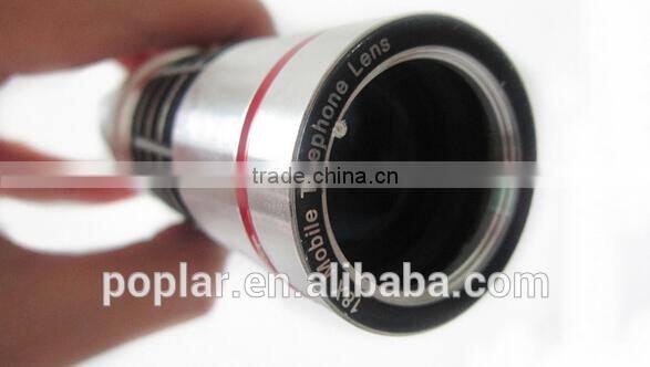 Universal 18X Mobile Phone metal lens 18X telescope lens