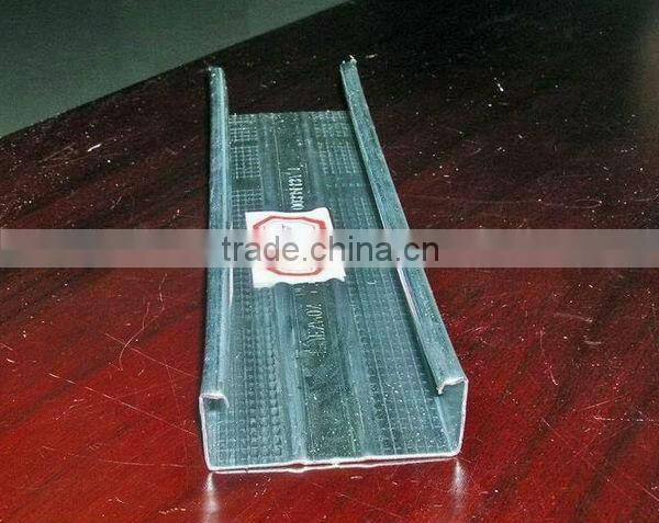 Galvanized Steel C Channel And Furring Channel For Suspended Ceiling System