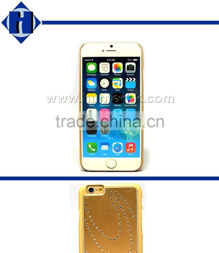 Necklace Aluminum Diamond Hard Case For iPhone 6S