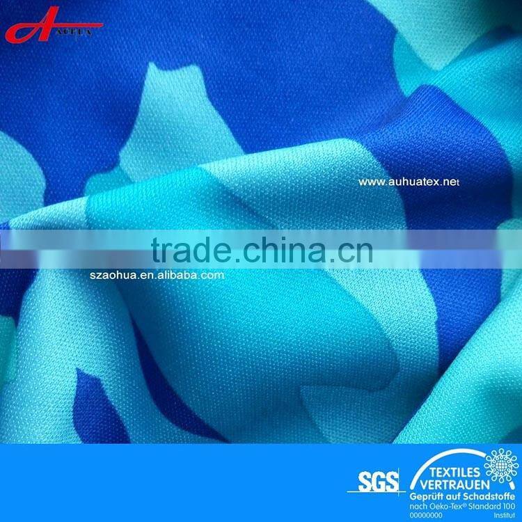 100% polyester military camouflage fabric