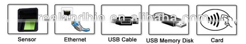 REALAND A-F011 fingerprint time attendance device with simple access control