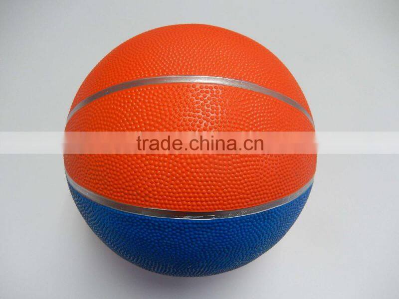 Rubber basketball size 7
