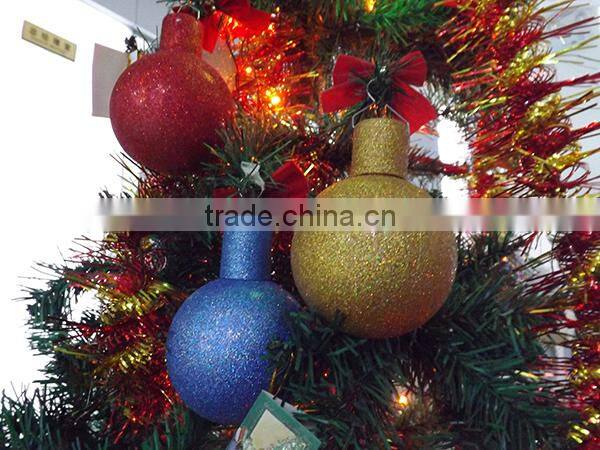 2016 cheap christmas tree led lights of colorful balls