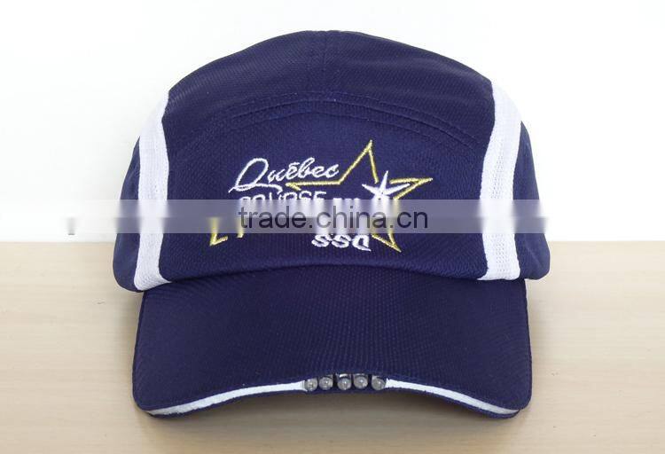 promotional high quality cap with LED lights